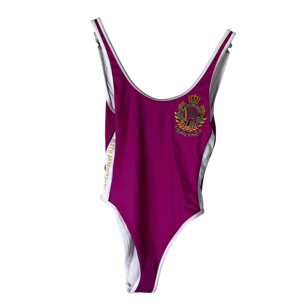 Guess Swimsuit Womens XS 40th Anniversary One Piece Vintage Beach Retro Bathing